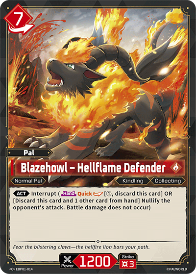 Blazehowl – Hellflame Defender — BP01-014 card image