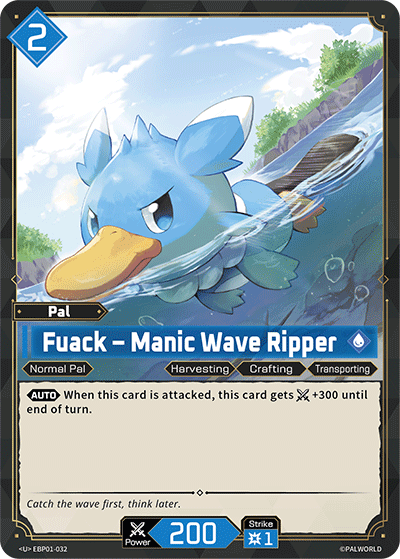Fuack – Manic Wave Ripper — BP01-032 card image