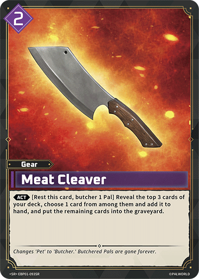 Meat Cleaver — BP01-093 card image
